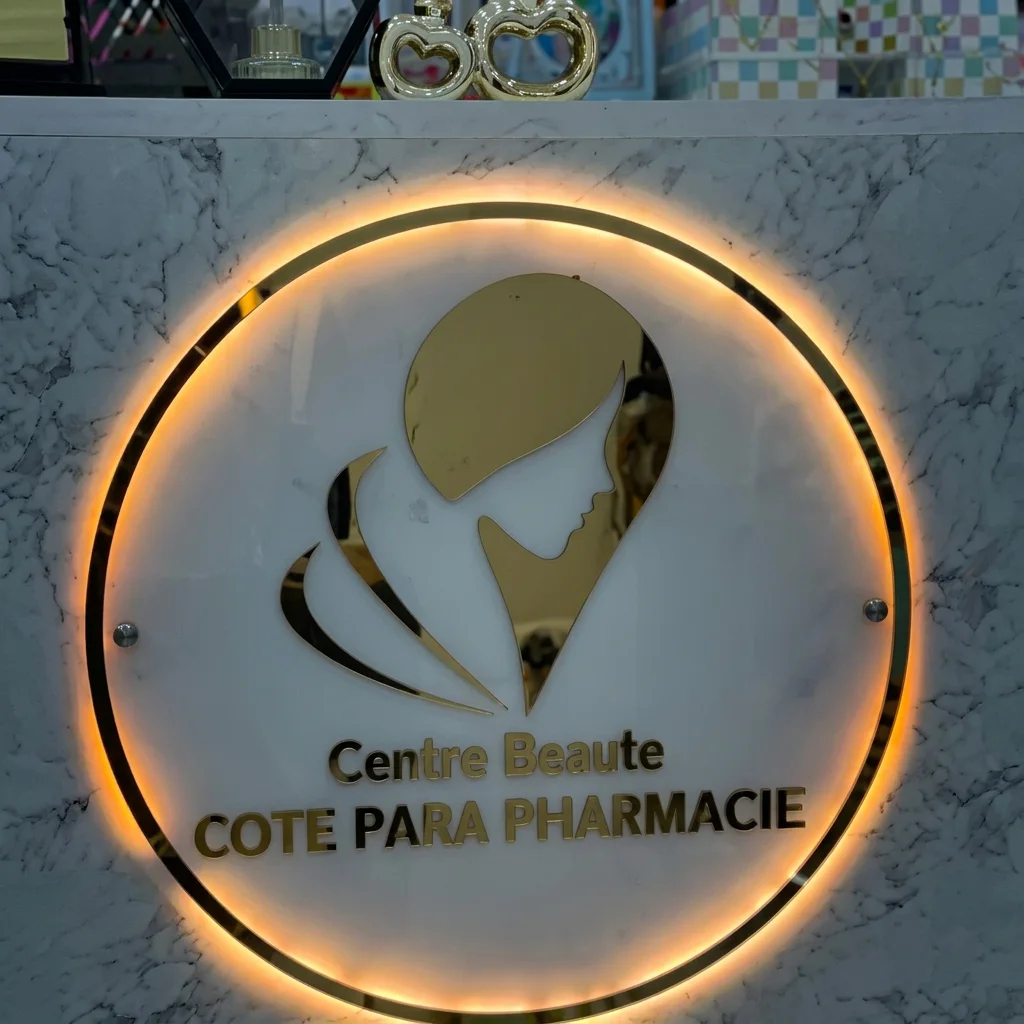 Enseigne Centre Beauté Côté Parapharmacie